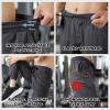 imageJMIERR Mens Casual Joggers Pants  Cotton Drawstring Chino Cargo Pants Hiking Outdoor Twill Track Jogging Sweatpants PantsZ  2 Pack  Black  Dark Grey