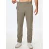 imageJMIERR Mens Chino Pants Casual Stretch Golf Pants Waist Tapered Trousers Lightweight Comfy Pants with Zipper PocketsCoffee