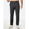 imageJMIERR Mens Chino Pants Casual Stretch Golf Pants Waist Tapered Trousers Lightweight Comfy Pants with Zipper PocketsDark Grey