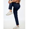 imageJMIERR Mens Chino Pants Casual Stretch Golf Pants Waist Tapered Trousers Lightweight Comfy Pants with Zipper PocketsNavy Blue