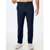 imageJMIERR Mens Chino Pants Casual Stretch Golf Pants Waist Tapered Trousers Lightweight Comfy Pants with Zipper PocketsNavy Blue