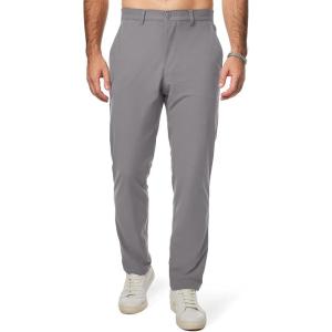 imageJMIERR Mens Chino Pants Casual Stretch Golf Pants Waist Tapered Trousers Lightweight Comfy Pants with Zipper PocketsGray