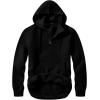imageJMIERR Mens Casual Cotton Hoodies Drawstring Quarter Zip Pullover SweatshirtsBlack