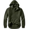 imageJMIERR Mens Casual Cotton Hoodies Drawstring Quarter Zip Pullover SweatshirtsGreen