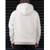 imageJMIERR Mens Casual Cotton Hoodies Drawstring Quarter Zip Pullover SweatshirtsWhite