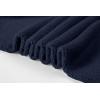 imageJMIERR Mens Cotton Sherpa Lined Sweatshirts Casual Fleece Long Sleeve Crewneck Fall Winter Pullover ShirtsNavy Blue