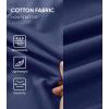 imageJMIERR Mens 100 Cotton Shorts 9quot Casual Elastic Waist Drawstring Lightweight Workout Lounge Beach Jersey Sweat ShortsA Ashleigh Blue
