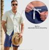 imageJMIERR Mens 100 Cotton Shorts 9quot Casual Elastic Waist Drawstring Lightweight Workout Lounge Beach Jersey Sweat ShortsA Ashleigh Blue