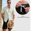 imageJMIERR Mens 100 Cotton Shorts 9quot Casual Elastic Waist Drawstring Lightweight Workout Lounge Beach Jersey Sweat ShortsA Black