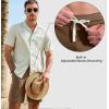 imageJMIERR Mens 100 Cotton Shorts 9quot Casual Elastic Waist Drawstring Lightweight Workout Lounge Beach Jersey Sweat ShortsA Camel