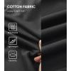 imageJMIERR Mens 100 Cotton Shorts 9quot Casual Elastic Waist Drawstring Lightweight Workout Lounge Beach Jersey Sweat ShortsA Dark Grey