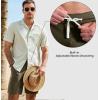 imageJMIERR Mens 100 Cotton Shorts 9quot Casual Elastic Waist Drawstring Lightweight Workout Lounge Beach Jersey Sweat ShortsA Jungle Green