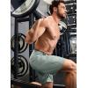imageJMIERR Mens 100 Cotton Shorts 9quot Casual Elastic Waist Drawstring Lightweight Workout Lounge Beach Jersey Sweat ShortsA Laurel Green