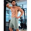 imageJMIERR Mens 100 Cotton Shorts 9quot Casual Elastic Waist Drawstring Lightweight Workout Lounge Beach Jersey Sweat ShortsA Laurel Green