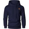 imageJMIERR Mens 2 Piece Jacquard Sweatsuit Outfits Hoodie Sweatshirt ampamp Joggers Sweatpants Set TracksuitGrayish Blue
