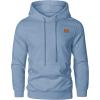 imageJMIERR Mens 2 Piece Jacquard Sweatsuit Outfits Hoodie Sweatshirt ampamp Joggers Sweatpants Set TracksuitLight Blue