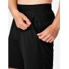imageJMIERR Mens Athletic Shorts Knit 4 Way Stretch Short with Zipper Pockets Running Workout Sports Gym Lightweight 7quot ShortsBlack