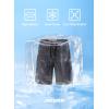 imageJMIERR Mens Athletic Shorts Knit 4 Way Stretch Short with Zipper Pockets Running Workout Sports Gym Lightweight 7quot ShortsDark Grey