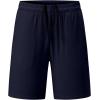imageJMIERR Mens Athletic Shorts Knit 4 Way Stretch Short with Zipper Pockets Running Workout Sports Gym Lightweight 7quot ShortsNavy Blue