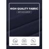 imageJMIERR Mens Casual Button Down Shirts Short Sleeve Textured Summer Beach Shirt Cuban Vacation Shirts with PocketNavy Blue