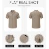 imageJMIERR Mens Casual Button Down Shirts Short Sleeve Textured Summer Beach Shirt Cuban Vacation Shirts with PocketSmoke Gray