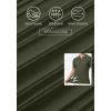 imageJMIERR Mens Casual Polo Shirt Short Sleeve Classic Fit Knit T Shirt Golf Shirts with ZipperA Green