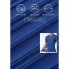 imageJMIERR Mens Casual Polo Shirt Short Sleeve Classic Fit Knit T Shirt Golf Shirts with ZipperB Blue