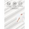 imageJMIERR Mens Casual Polo Shirt Short Sleeve Classic Fit Knit T Shirt Golf Shirts with ZipperB White