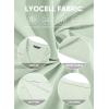 imageJMIERR Mens Linen Shirts Casual Short Sleeve Button Down Shirts Wrinkle Free Vacation Beach Summer TopsMint Green