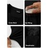imageJMIERR Mens Long Sleeve Muscle T Shirts Casual Crewneck Knitted Longline Textured Tee Shirts for Gym WorkoutBlack