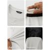 imageJMIERR Mens Long Sleeve Muscle T Shirts Casual Crewneck Knitted Longline Textured Tee Shirts for Gym WorkoutWhite