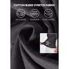 imageJMIERR Mens Muscle Slim T Shirts Summer V Neck Gym Shirt Casual Cotton Workout Athletic Longline TeesB Dark Grey