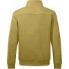 imageJMIERR Mens Quilted Sweatshirt Casual Long Sleeve Outdoor Stand Collar Button Pullover SweatshirtsZ Beige