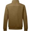 imageJMIERR Mens Quilted Sweatshirt Casual Long Sleeve Outdoor Stand Collar Button Pullover SweatshirtsZ Dark Brown
