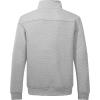 imageJMIERR Mens Quilted Sweatshirt Casual Long Sleeve Outdoor Stand Collar Button Pullover SweatshirtsZ Light Grey