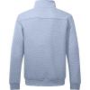 imageJMIERR Mens Quilted Sweatshirt Casual Long Sleeve Outdoor Stand Collar Button Pullover SweatshirtsZ Pale Blue