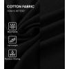 imageJMIERR Mens TShirt Cotton Crewneck Basic Tee Casual Short Sleeve Shirts Active Quick Dry 3 Pack Tops with PocketBlackBlackBlack