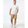 imageJMIERR Mens TShirt Short Sleeve Muscle Textured Knit Crewneck Slim T Shirt Gym Workout Athletic Tee Shirts0 White