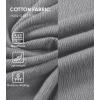 imageJMIERR Mens TShirt Short Sleeve Muscle Textured Knit Crewneck Slim T Shirt Gym Workout Athletic Tee ShirtsA Grey