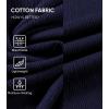 imageJMIERR Mens TShirt Short Sleeve Muscle Textured Knit Crewneck Slim T Shirt Gym Workout Athletic Tee ShirtsA Navy Blue