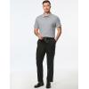 imageJMIERR Mens Waffle Polo Shirts Summer Casual Short Sleeve TShirt Button Up Solid Color Henley ShirtsGrey