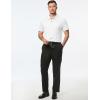 imageJMIERR Mens Waffle Polo Shirts Summer Casual Short Sleeve TShirt Button Up Solid Color Henley ShirtsWhite