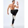 imageJMIERR Mens Tapered Sweatpants with Zip Pockets Drawstring Waist for Athletic Joggers Track Pants Gym Running WorkoutBlack
