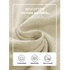 imageJMIERR Mens Casual 7quot Shorts Cotton Elastic Waist Drawstring Summer Texture Stretch Beach Shorts with PocketsApricot