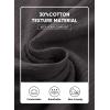 imageJMIERR Mens Casual 7quot Shorts Cotton Elastic Waist Drawstring Summer Texture Stretch Beach Shorts with PocketsBrown Grey