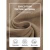 imageJMIERR Mens Casual 7quot Shorts Cotton Elastic Waist Drawstring Summer Texture Stretch Beach Shorts with PocketsKhaki