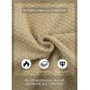 imageJMIERR Mens Casual Wool Blend Long Sleeve Shawl Collar Buttons Down Cable Knit Cardigan Sweater6 Khaki