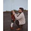 imageJMIERR Mens Casual Wool Blend Long Sleeve Shawl Collar Buttons Down Cable Knit Cardigan Sweater6 Khaki