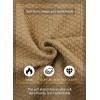 imageJMIERR Mens Casual Wool Blend Long Sleeve Shawl Collar Buttons Down Cable Knit Cardigan SweaterD Khaki