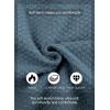 imageJMIERR Mens Casual Wool Blend Long Sleeve Shawl Collar Buttons Down Cable Knit Cardigan SweaterD Sky Blue
